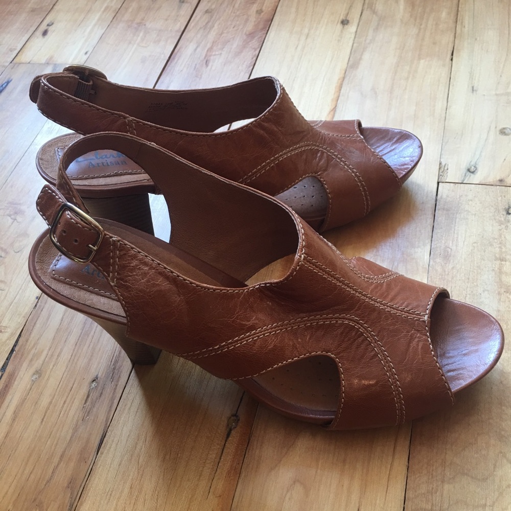 Clarks Artisan Heeled Sandals